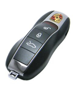 2010-2016 Porsche Boxster 4-Button Smart Key Fob Remote Hood Release (FCC: KR55WK50138)