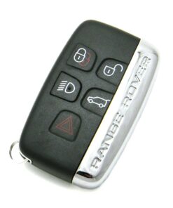 2011-2017 Land Rover Range Rover 5-Button Smart Key Fob Remote (FCC: KOBJTF10A, P/N: CH22-15K601-AB, 9D773532, 5E0U30147-AE)