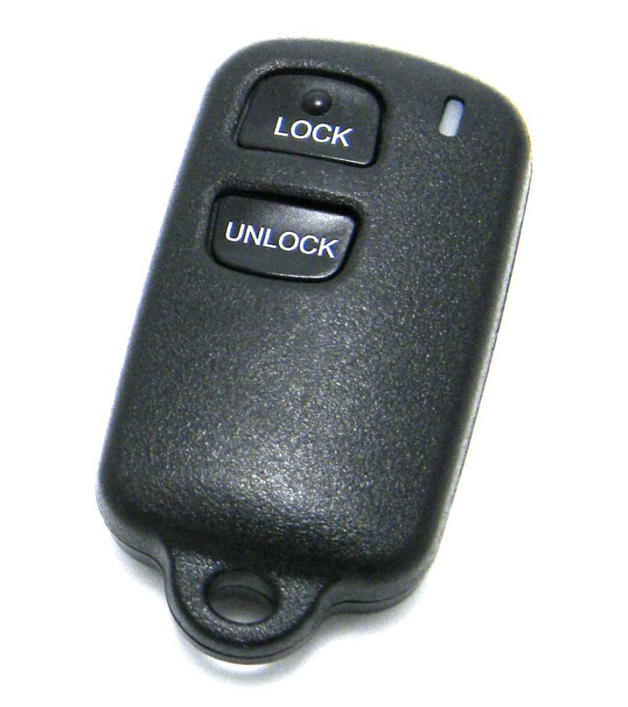 2003 Toyota RAV4 Keyless Entry Remote Fob Programming Instructions