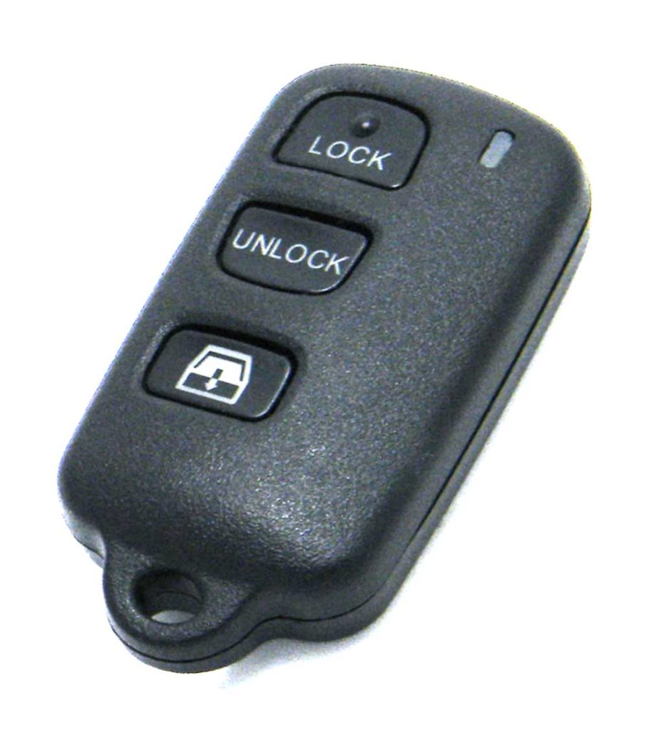 2003 Toyota RAV4 Keyless Entry Remote Fob Programming Instructions