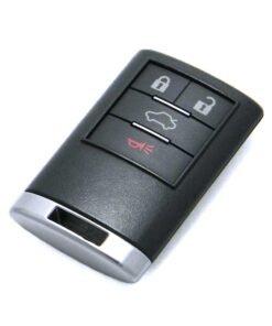 2013-2014 Cadillac ATS Sedan 4-Button Smart Key Fob Remote (FCC: NBG009768T, P/N: 22856929)