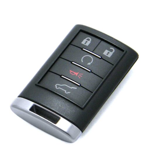 2010-2014 Cadillac SRX 5-Button Smart Key Fob Remote (FCC: NBG009768T, P/N: 22865375, 20984227, 13502537)
