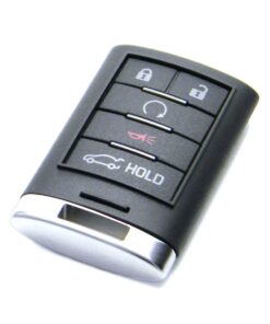 2014 Cadillac ELR 5-Button Smart Key Fob Remote (FCC: NBG009768T, P/N: 22856930)