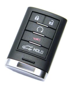 2014 Cadillac ELR 5-Button Smart Key Fob Remote (FCC: NBG009768T, P/N: 22856930)