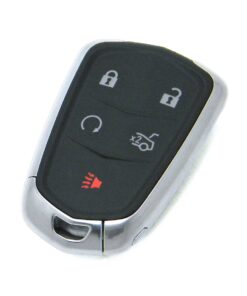 2016-2019 Cadillac ATS-V Coupe 5-Button Smart Key Fob Remote (FCC: HYQ2AB, P/N: 13580811, 13598507, 13510254)