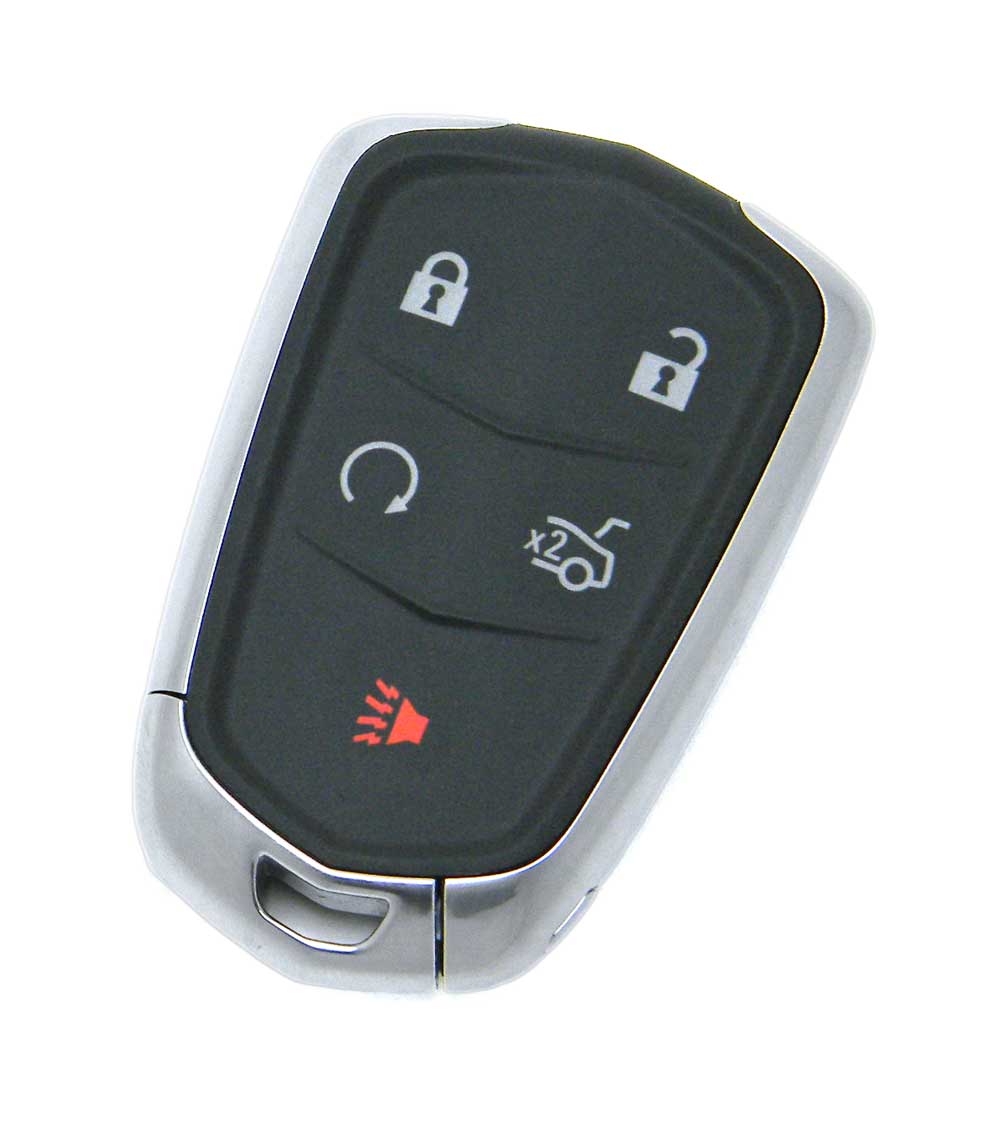 HYQ2AB ;by AUTO KEY MAX PAIR For 2014-2019 Cadillac ATS CTS XTS /2015-2018 Cadillac SRX Proximity Smart Keyless Remote Key Fob 5 BUTTON FCCID