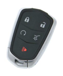 2017-2020 Cadillac XT5 5-Button Smart Key Fob Remote (FCC: HYQ2EB, P/N: 13598516, 13510245)