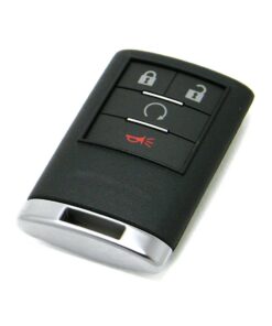 2008-2014 Cadillac Escalade 4-Button Smart Key Fob Remote Memory #1 (FCC: OUC6000066, P/N: 22756463)