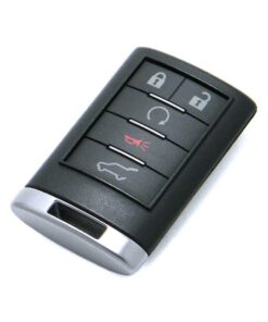 2008-2009 Cadillac SRX 5-Button Smart Key Fob Remote Memory #1 (FCC: OUC6000066, P/N: 20998281)