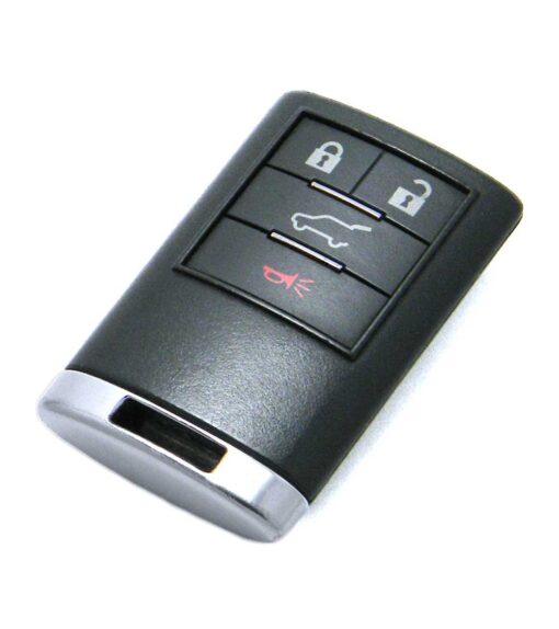 2010-2014 Cadillac CTS Wagon 4-Button Smart Key Fob Remote Memory #2 (FCC: OUC6000066, P/N: 22889452)