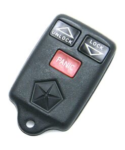 1998 Dodge Ram Truck 1500 2500 3-Button Key Fob Remote (FCC: GQ43VT7T, P/N: 04686366)