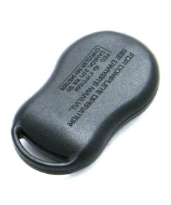 1996-2000 Chrysler Sebring Convertible 4-Button Key Fob Remote (FCC: KYPTX002, P/N: 04671226)