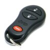 1999-2004 Jeep Grand Cherokee 3-Button Black Key Fob Remote (FCC: GQ43VT9T, P/N: 56036859)