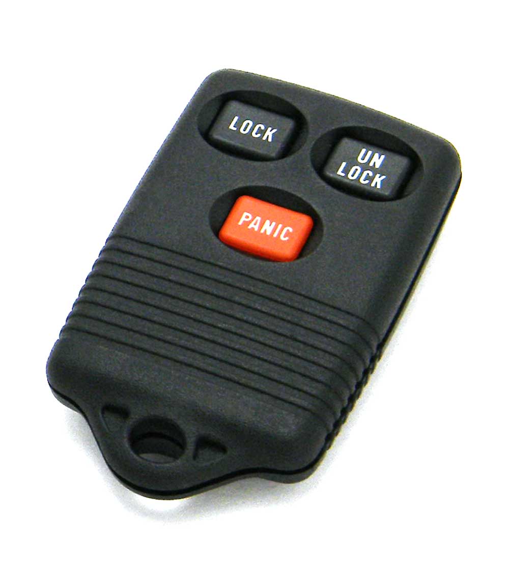 1994-1997 Ford F-Series F150 Light Duty 3-Button Key Fob Remote (FCC: GQ43VT4T, P/N: F7AZ-15K601-AB)