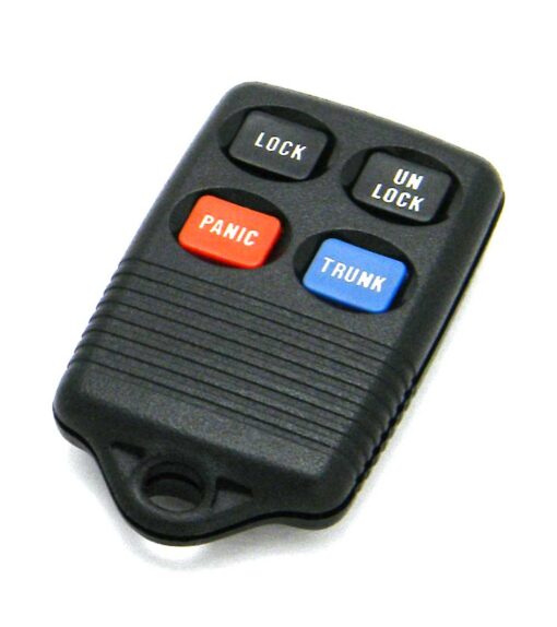 1993-1996 Lincoln Mark VIII 4-Button Key Fob Remote (FCC: GQ43VT4T, P/N: F5DZ-15K601-B)