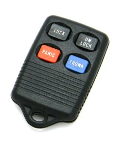 1993-1994 Lincoln Town Car 4-Button Key Fob Remote (FCC: GQ43VT4T, P/N: F5DZ-15K601-B)
