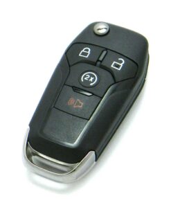 2015-2020 Ford F-150 4-Button Flip Key Fob Remote Start (FCC: N5F-A08TDA, P/N: 164-R8134)