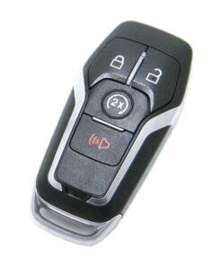 Alternative view of 2014-2016 Lincoln MKC 4-Button Smart Key Fob Remote (FCC: M3N-A2C31243300, P/N: 164-R8108)