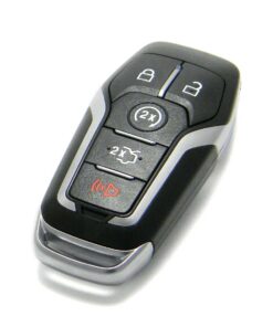 2015-2017 Ford Mustang 5-Button Smart Key Fob Remote (FCC: M3N-A2C31243300, P/N: 164-R8119)