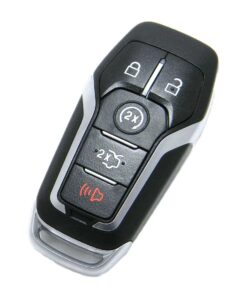Alternative view of 2015-2017 Ford Mustang 5-Button Smart Key Fob Remote (FCC: M3N-A2C31243300, P/N: 164-R8119)
