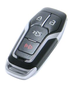 2015-2017 Ford Mustang 4-Button Smart Key Fob Remote (FCC: M3N-A2C31243800, P/N: 164-R8120)