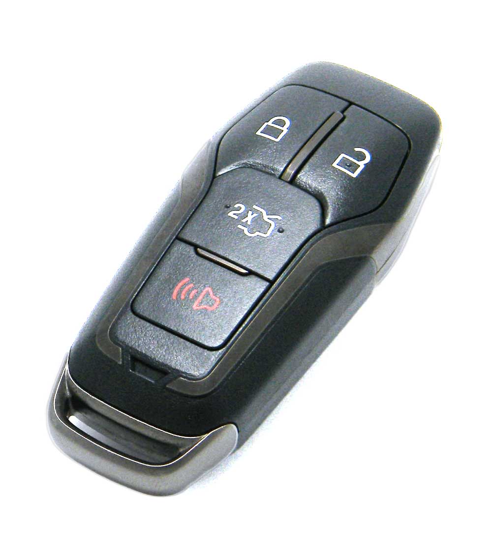 2015-2017 Ford Mustang Shelby Cobra GT350 4-Button Smart Key Fob Remote (FCC: M3N-A2C31243800, P/N: 164-R8143)