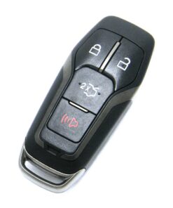 2015-2017 Ford Mustang Shelby Cobra GT350 4-Button Smart Key Fob Remote (FCC: M3N-A2C31243800, P/N: 164-R8143)
