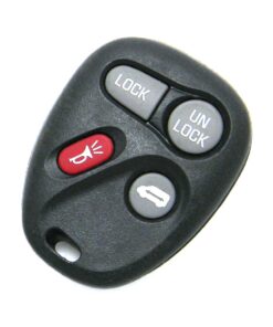 1997-2000 Oldsmobile Silhouette 4-Button Key Fob Remote (FCC: ABO0204T, P/N: 10245953)