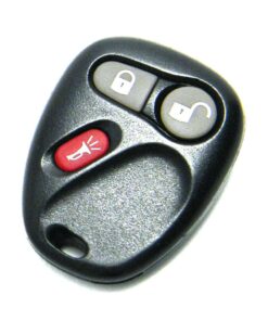 2004-2006 Cadillac SRX 3-Button Key Fob Remote Memory #2 (FCC: L2C0005T, P/N: 12223130-50, 12223131)