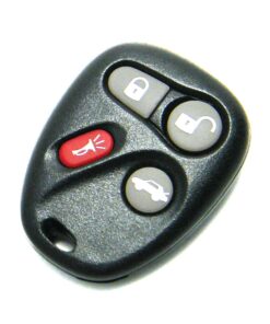 2004-2007 Cadillac CTS-V Sedan 4-Button Key Fob Remote Memory #1 (FCC: L2C0005T, P/N: 12223130-50, 12223087, 12223110, 12223132)