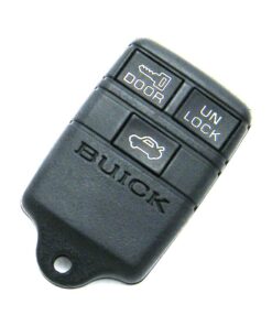 1995-1996 Buick Century 3-Button Key Fob Remote (FCC: ABO0104T, ABO0103T)
