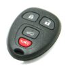 2007-2008 Cadillac SRX 4-Button Key Fob Remote (FCC: OUC60221, OUC60270, P/N: 20952476)