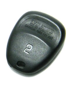 1999-2005 Buick Park Avenue 4-Button Key Fob Remote Memory #2 (FCC: KOBUT1BT, P/N: 25665575)