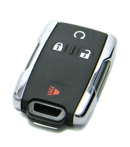 2014-2020 Chevrolet Silverado 4-Button Key Fob Remote with Logo (FCC: M3N-32337100, P/N: 13577770, 84540865)
