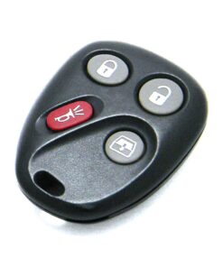 2004-2005 GMC Envoy XUV 4-Button Key Fob Remote Memory #1 (FCC: MYT3X6898B, P/N: 15135558)