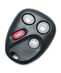 2004-2005 GMC Envoy XUV 4-Button Key Fob Remote Memory #1 (FCC: MYT3X6898B, P/N: 15135558)