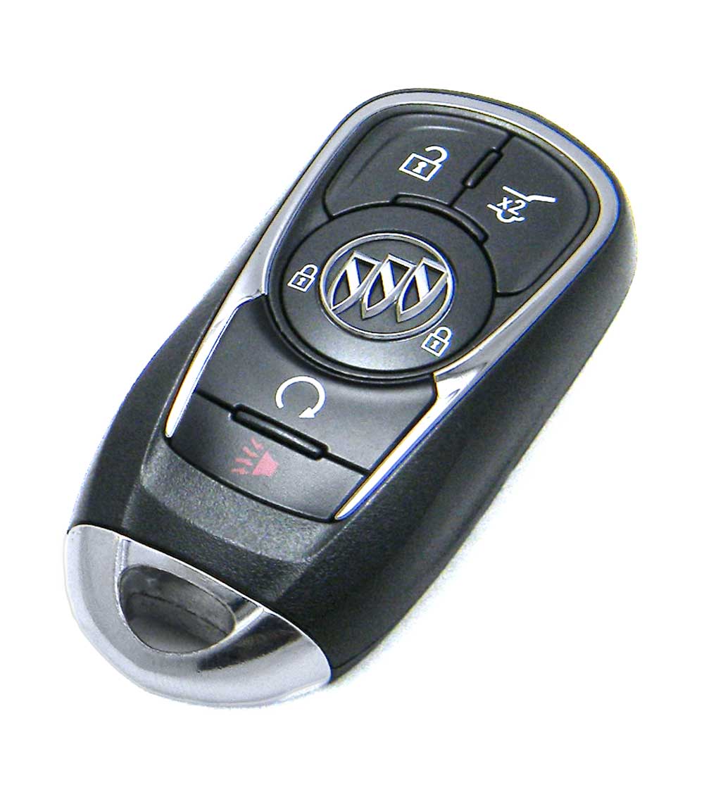 2016-2020 Buick Envision 5-Button Smart Key Fob Remote (FCC: HYQ4AA, P/N: 13584500, 13508406, 13532385)