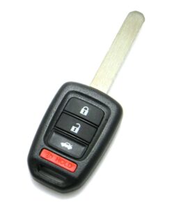 2014-2015 Honda Civic 4-Button Remote Head Key Fob (FCC: MLBHLIK6-1T, P/N: 35118-T2A-A20)