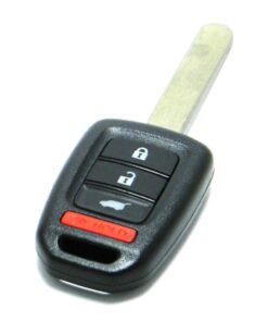 2014 Honda Insight 4-Button Remote Head Key Fob (FCC: MLBHLIK6-1T, P/N: 35118-T0A-A30)