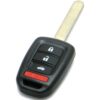 2016-2018 Honda Accord 4-Button Remote Head Key Fob (FCC: MLBHIK6-1TA, P/N: 35118-T2A-A60)
