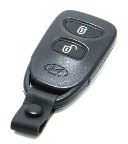 2006-2012 Hyundai Santa Fe 3-Button Key Fob Remote (FCC: PINHA-T038, P/N: 95411-0W100, 95411-0W110, 95411-0W120)