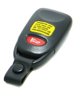 2006-2012 Hyundai Santa Fe 3-Button Key Fob Remote (FCC: PINHA-T038, P/N: 95411-0W100, 95411-0W110, 95411-0W120)