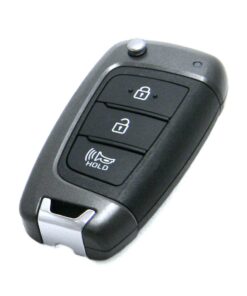 2020 Hyundai Venue 3-Button Flip Key Fob Remote (FCC: SY51GRGE03, P/N: 95430-K2500, TRANS ASSY QX)