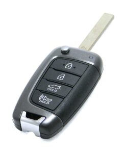 2019-2021 Hyundai Sonata 4-Button Flip Key Fob Remote (FCC: TQ8-RKE-4F40, P/N: 95430-L1000, TRANS ASSY DN8)