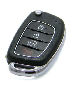 2016-2019 Hyundai Tucson 4-Button Flip Key Fob Remote (FCC: TQ8-RKE-4F25, P/N: 95430-D3010)