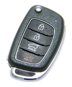 Alternative view of 2015-2021 Hyundai Tucson 4-Button Flip Key Fob Remote (FCC: TQ8-RKE-4F25, P/N: 95430-D3010, 95430-D3000)