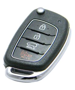 2016-2019 Hyundai Santa Fe 4-Button Flip Key Fob Remote (FCC: TQ8-RKE-4F31, P/N: 95430-2W110, TRANS ASSY DM 4BT)