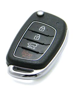 2017-2019 Hyundai Santa Fe 4-Button Flip Key Fob Remote (FCC: TQ8-RKE-4F31, P/N: 95430-2W110, TRANS ASSY DM 4BT)