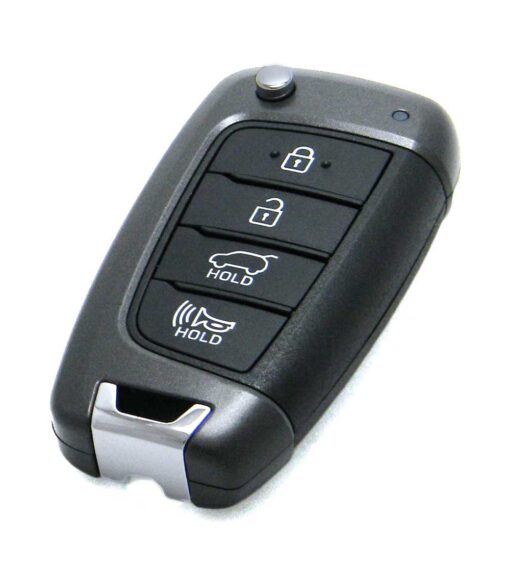 2017-2020 Hyundai Elantra GT 4-Button Flip Key Fob Remote (FCC: OSLOKA-450T, P/N: 95430-G3100, TRANS ASSY PD)