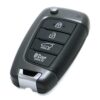2019-2020 Hyundai Santa Fe 4-Button Flip Key Fob Remote (FCC: TQ8-RKE-4F39, P/N: 95430-S2100)